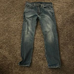 Levi Strauss 513 blue jeans 34 waist 30 length